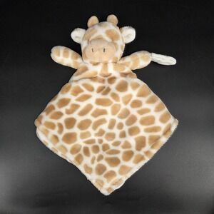 Carters Giraffe Security Blanket Plush Lovey Spotted Tan Cream Lovie
